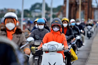 Khu vực Hà Nội không mưa, trưa chiều hửng nắng, trời rét đậm. (Ảnh minh họa)