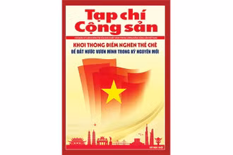 Ra mắt ấn phẩm Tạp chí Cộng sản số đặc biệt "Khơi thông điểm nghẽn thể chế để đất nước vươn mình"