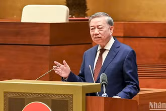 Tổng Bí thư Tô Lâm. (Ảnh: Báo Nhân Dân)