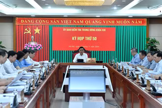 Tại Kỳ họp thứ 50, Ủy ban Kiểm tra Trung ương đã đề nghị cấp có thẩm quyền xem xét, thi hành kỷ luật một số tổ chức đảng, đảng viên. (Ảnh: Đăng Khoa)