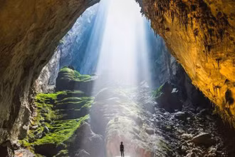 Hang Sơn Đoòng. (Ảnh: Vườn quốc gia Phong Nha-Kẻ Bàng)