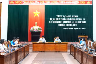 Quang cảnh buổi họp báo.