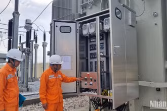 Công trình đường dây và trạm biến áp 110kV sông Trà (tỉnh Thái Bình) đã được đưa vào vận hành ổn định từ năm 2024.