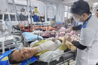 Bệnh nhân T.Q.T (62 tuổi) đã qua cơn nguy kịch.