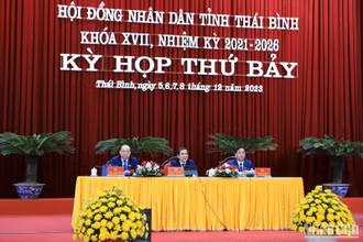 Việc lấy phiếu tín nhiệm và công bố kết quả công khai tại Kỳ họp là sự đổi mới của Hội đồng nhân dân tỉnh Thái Bình.