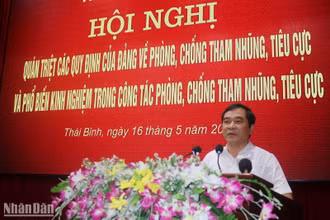 Phó Bí thư Thường trực Tỉnh ủy Thái Bình Nguyễn Tiến Thành cho biết: Các vụ việc, vụ án trong thời gian qua được tập trung chỉ đạo, giải quyết dứt điểm, dư luận đánh giá cao.