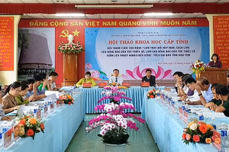Quang cảnh Hội thảo.