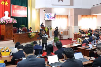 Quang cảnh kỳ họp.