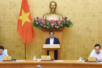 Thủ tướng Phạm Minh Chính dự và chủ trì phiên họp.