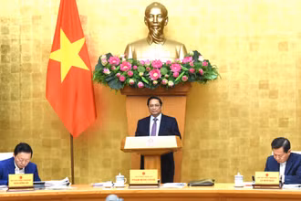 Thủ tướng Phạm Minh Chính dự và chủ trì phiên họp.