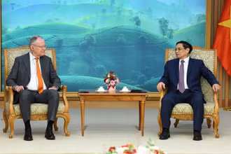 Thủ tướng Phạm Minh Chính tiếp ngài Stephan Weil, Thủ hiến bang Hạ Saxony, Đức.
