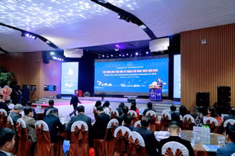 Quang cảnh Hội nghị xúc tiến đầu tư tại thành phố Đông Triều.
