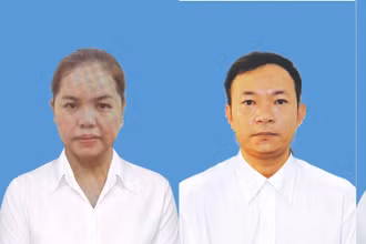 Các đối tượng trong đường dây tổ chức xuất cảnh trái phép sang nước ngoài.