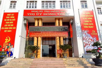 Trụ sở Ủy ban nhân dân thị xã Đông Triều.