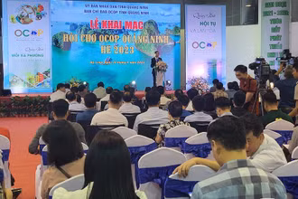 Khai mạc Hội chợ OCOP Quảng Ninh - Hè 2023.