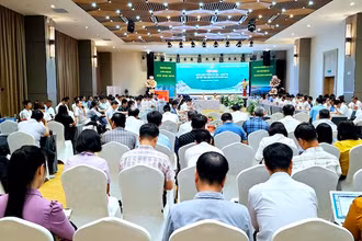 Quang cảnh Hội nghị ngành Công thương 28 tỉnh, thành phố khu vực phía Bắc lần thứ 9, năm 2023.