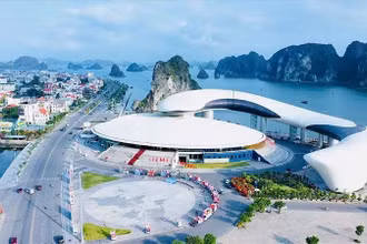 Một góc thành phố Hạ Long, tỉnh Quảng Ninh.
