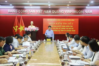 Đại tướng Lương Cường phát biểu chỉ đạo tại hội nghị.