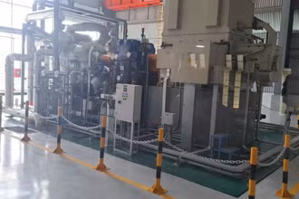Tua bin phát điện tại Nhà máy đốt rác phát điện 5MW tại Bình Dương (Ảnh minh hoạ)
