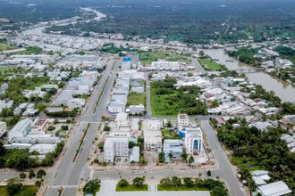 Trung tâm thị trấn Phong Điền, huyện Phong Điền, thành phố Cần Thơ hôm nay.