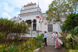 Nhà cổ Huỳnh Kỳ, khóm 2, thị trấn Cầu Kè, huyện Cầu Kè, tỉnh Trà Vinh