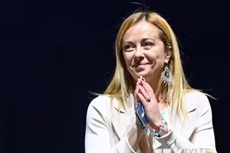 Bà Giorgia Meloni. (Ảnh: AFP/TTXVN)