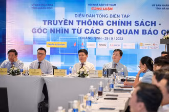 [Ảnh] Diễn đàn Tổng Biên tập: “Truyền thông chính sách - Góc nhìn từ các cơ quan báo chí”