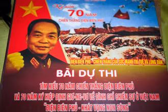 [Ảnh] Những bài dự thi ấn tượng về Chiến thắng Điện Biên Phủ 