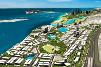 Mô hình dự án Saigon Atlantis Hotel cung cấp 332 biệt thự với 11.960 phòng khách sạn 5 sao, 16.127 căn hộ cao cấp, thu hút khoảng 15.000 lao động đến nay vẫn án binh bất động.