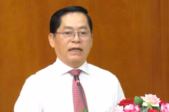 Bí thư Tỉnh ủy Phạm Viết Thanh phát biểu tại hội nghị.