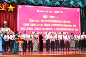 Đồng chí Nguyễn Thị Yến, Phó Bí thư Thường trực Tỉnh ủy được bầu giữ chức Bí thư Đảng bộ các cơ quan Đảng.