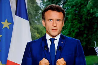 Tổng thống Pháp Emmanuel Macron. (Ảnh: L'Express)