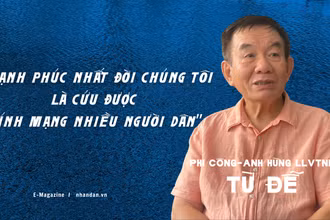 Anh hùng Lực lượng vũ trang nhân dân Từ Đễ: “Hạnh phúc nhất đời chúng tôi là cứu được tính mạng nhiều người dân”