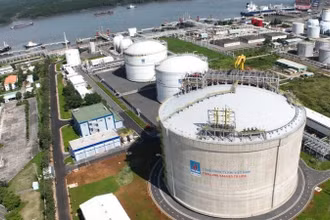 Kho LNG Thị Vải (PV GAS). Ảnh: nhandan.vn