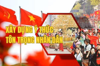 Xây dựng ý thức tôn trọng nhân dân