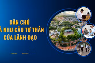 Dân chủ là nhu cầu tự thân của lãnh đạo
