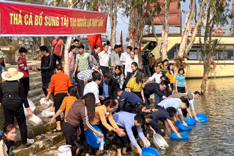Hồ Thác Bà - điểm đến du lịch ở khu vực Tây Bắc.