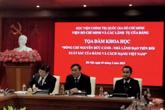 Quang cảnh Tọa đàm.