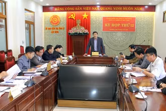 Quang cảnh kỳ họp (Ảnh: D.D)