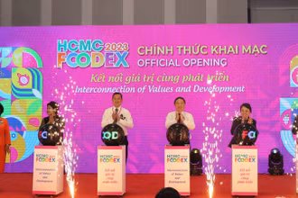Khai mạc Triển lãm Quốc tế ngành lương thực, thực phẩm TP Hồ Chí Minh