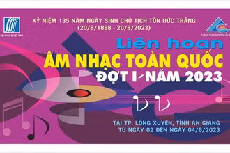Pano Liên hoan Âm nhạc toàn quốc đợt I-năm 2023.