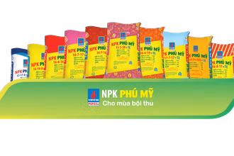 Đến nay, PVFCCo đã cho ra thị trường gần 30 công thức, sản phẩm NPK Phú Mỹ.