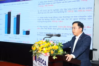 Bí thư Đảng ủy Công ty HHV Nguyễn Quốc Huy.