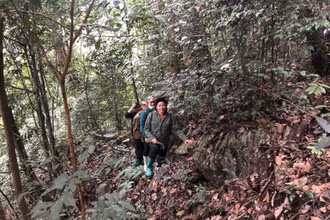 Các thành viên là phụ nữ trong đội tuần rừng.