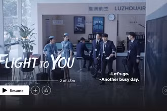 Phim "Hướng gió mà đi" trên trang netflix.com. (Ảnh chụp màn hình)