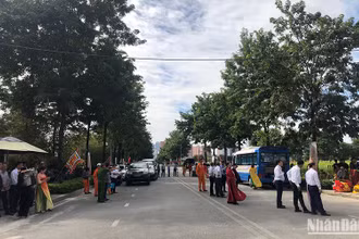 Phố Lưu Cơ, phường Xuân Tảo, Hà Nội.