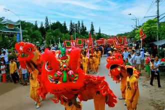 Lễ hội Vía Bà Chúa Xứ núi Sam. (Ảnh: Cục Di sản văn hóa)