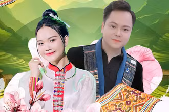 Hai nghệ sĩ Lê Thanh Phong và Hà Quỳnh Như. (Poster chương trình)