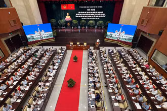 Quang cảnh hội nghị.