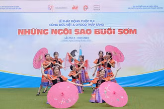 Một tiết mục nghệ thuật tại chương trình.